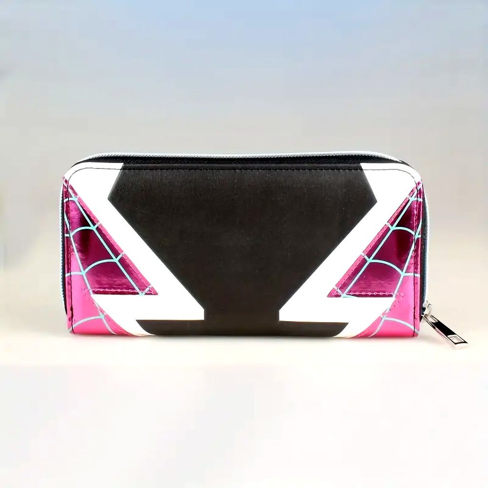 Loungefly Marvel Spider-Gwen Cosplay Wallet - Vegan Leather With Applique & Embroidered Details